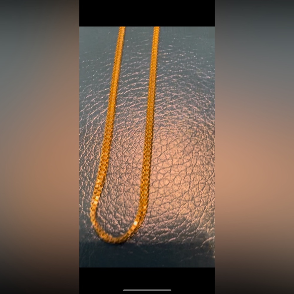 22k gold chain